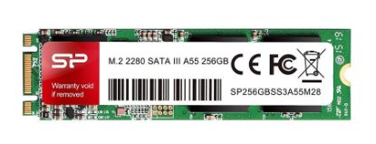 Εικόνα της SILICON POWER SSD A55, 256GB, M.2 2280, SATA III, 560-530MB/s