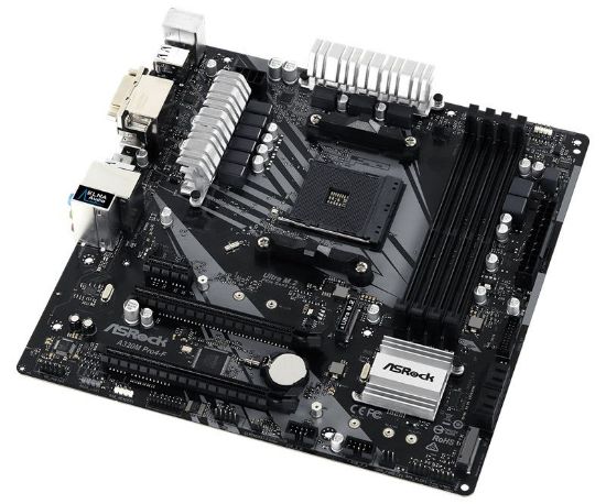 Εικόνα της ASROCK μητρική A320M Pro4-F, 4x DDR4, AM4, USB 3.1, mATX