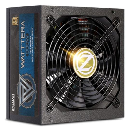 Εικόνα της ZALMAN τροφοδοτικό Watttera 800W ZM800-EBTII, Active PFC, 80 Plus Gold