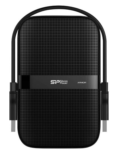 Εικόνα της SILICON POWER εξωτερικός HDD Armor A60, 1TB, USB 3.2, μαύρος